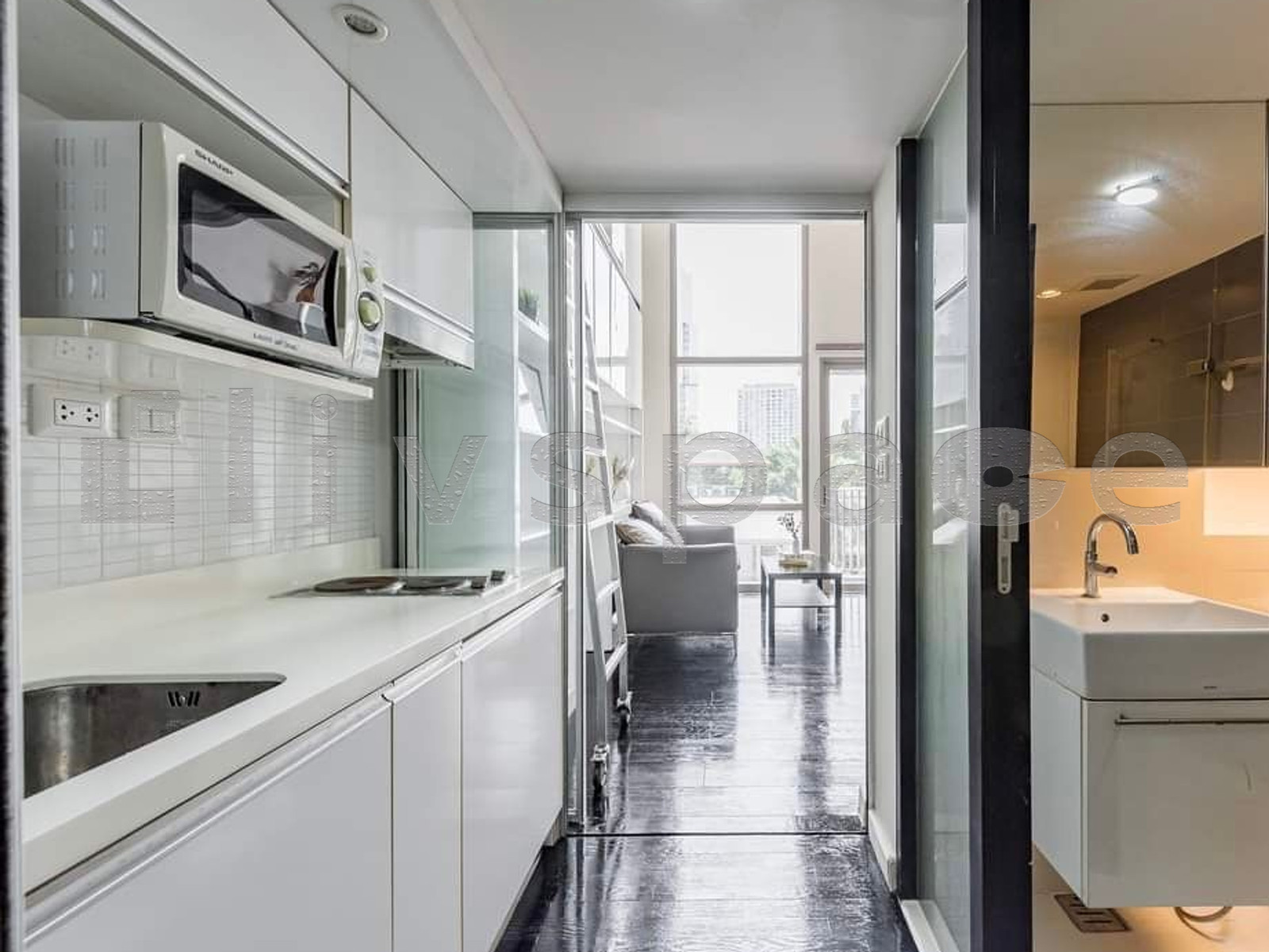 ▚ L06CNNツ ให้เช่า Ideo Morph 38 1Bed Duplex 33.6ตร.ม. 25k ราคาดี เลี้ยงสัตว์ได้ (Pet-Friendly) ซอยสุขุมวิท 38 ใกล้ BTS ทองหล่อ✨ – รูปที่ 4