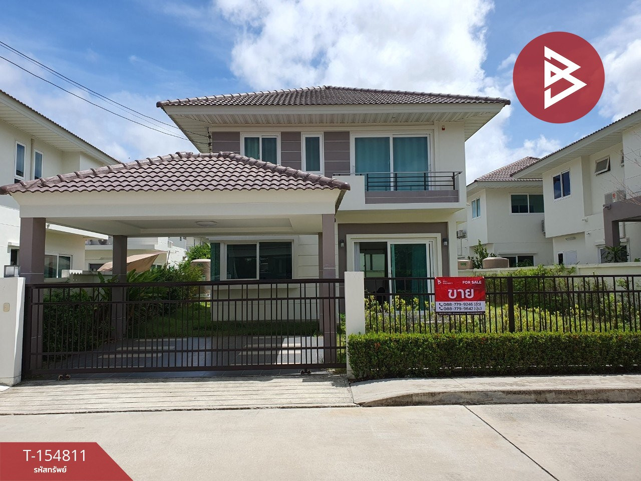 2-story detached house for sale, Supalai Pride Prachauthit Village, Samut Prakan.