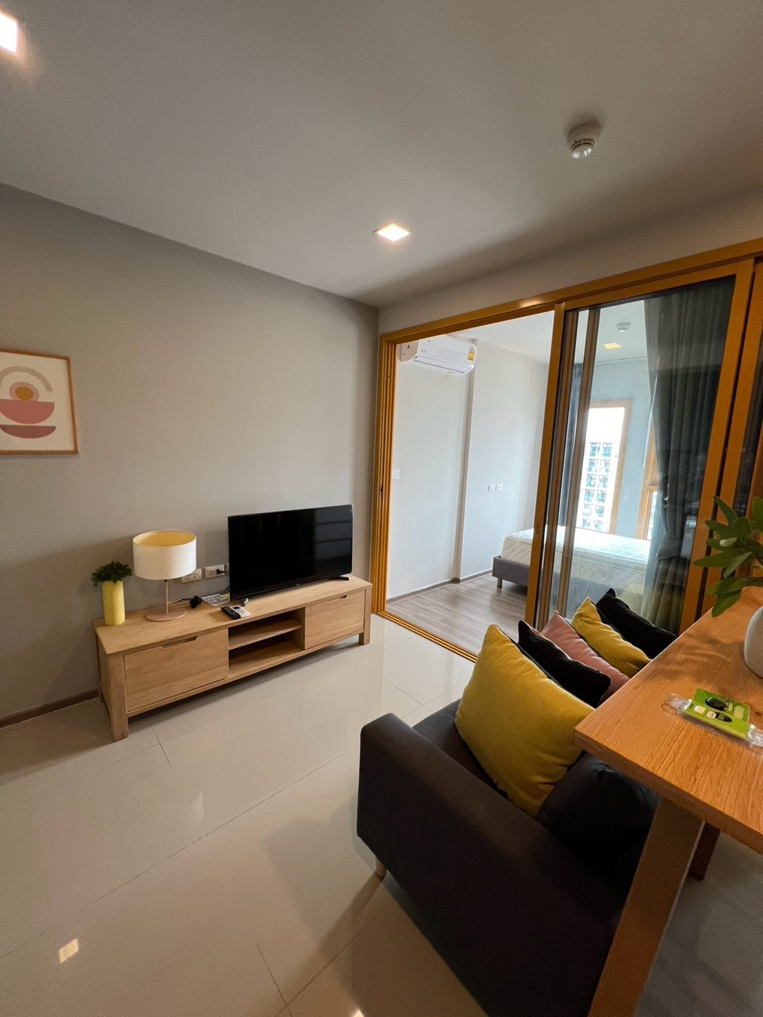🏢 ให้เช่า The Base Sukhumvit 50 ✨ เดอะ เบส สุขุมวิท 50💰 ค่าเช่า 16,000 บาท/เดือน• 2 ห้องนอน 1 ห้องน้ำ • ขนาด 35 ตร.ม. • ชั้น 8 • อาคาร B – รูปที่ 2