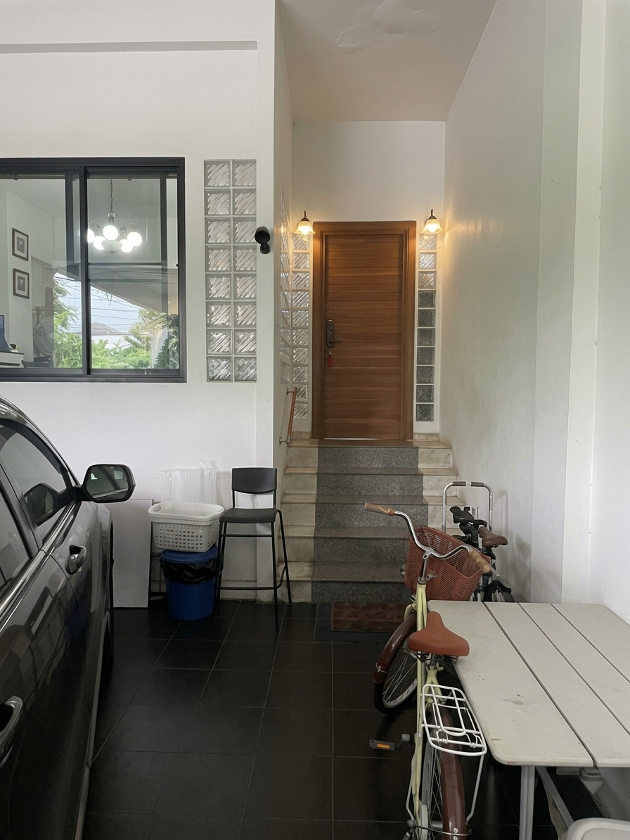 บ้านทาวน์โฮม ซอยทองหล่อ 25  3 ห้องนอน 5 ห้องน้ำ หมู่บ้านพร้อมพรรคเพลส (จํานวน 18 หลัง) สามารถทำโฮมออฟฟิศ ใกล้ สะดวก – รูปที่ 3