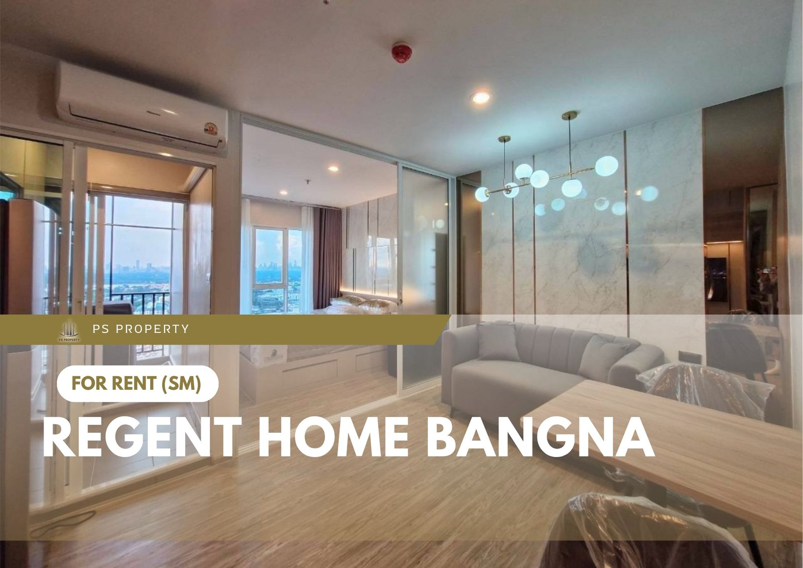 ให้เช่า 📍 Regent home bangna 📍 เฟอร์นิเจอร์ และ เครื่องใช้ไฟฟ้าครบ ใกล้ BTS บางนา