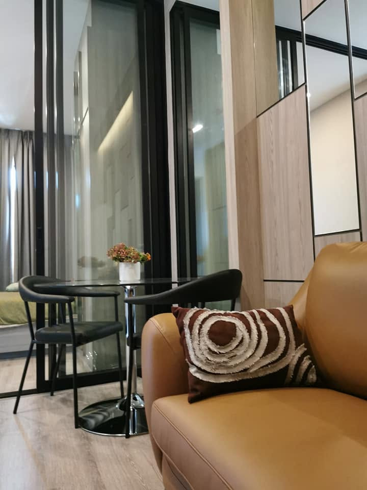 🏙️ Condo for rent KnightsBridge Prime Onnut (KnightsBridge Prime Onnut)|Beautiful room, 17th floor, river view 💰 Rent only 16,000 baht/month 📐• Size 28 sq m. • 17th floor, river view, no buildings blocking it. – รูปที่ 2