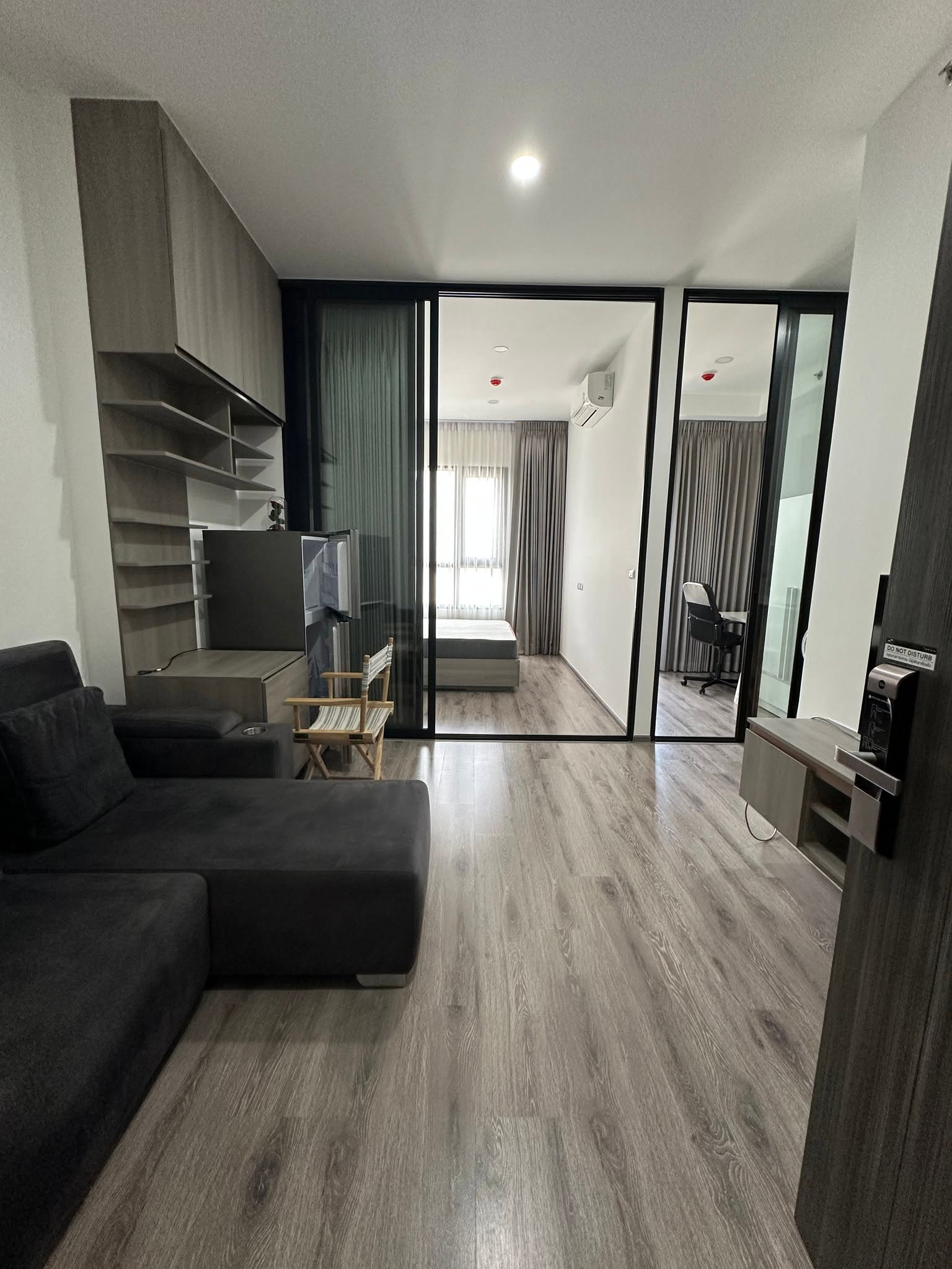 🏙️ Condo for rent KnightsBridge Prime Onnut (KnightsBridge Prime Onnut) | Sukhumvit 77 💰 Rent 25,000 baht/month ✨ Ready to move in immediately 📐• Size 34 sq m. • 25th floor • 1 bedroom • 1 office room • 1 living room with kitchen corner • 1 bathroom