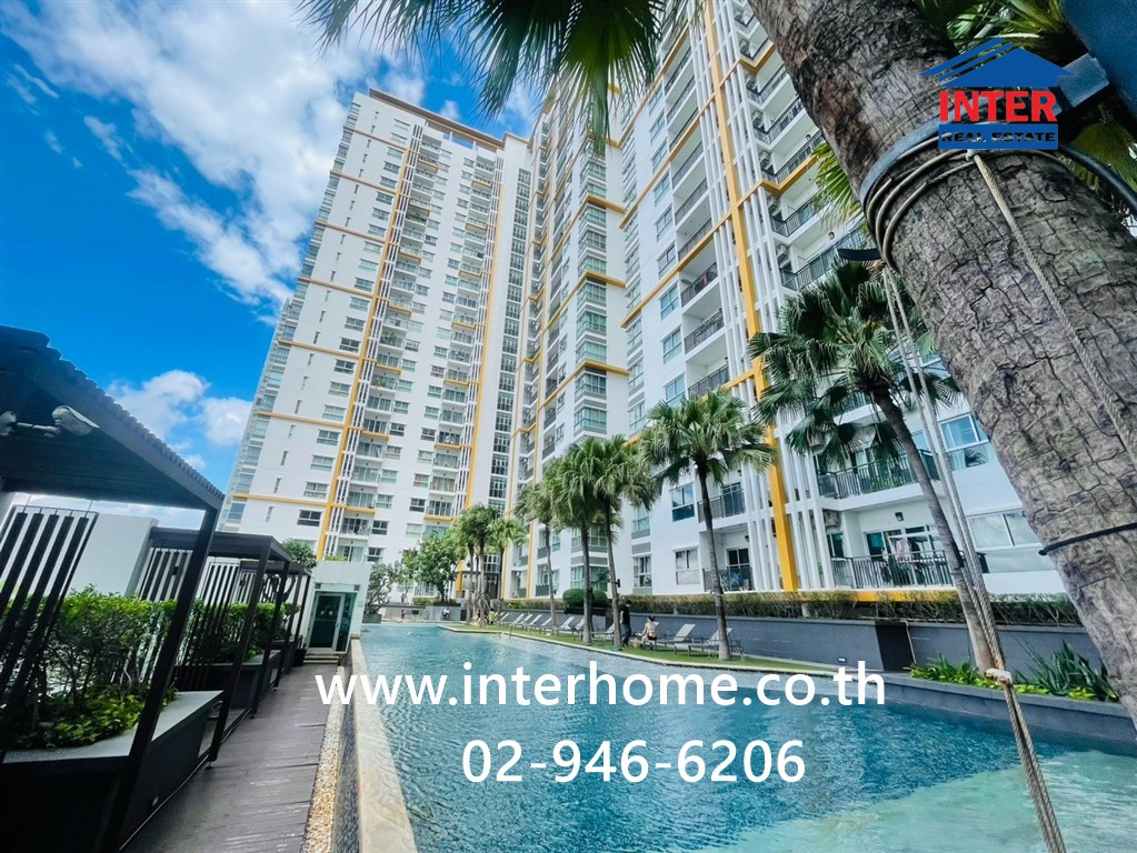 Condominium 35.37 sq m. The Parkland Taksin-Tha Phra, Ratchaphruek Road, Somdet Phrachao Taksin Road, Thonburi District, Bangkok
