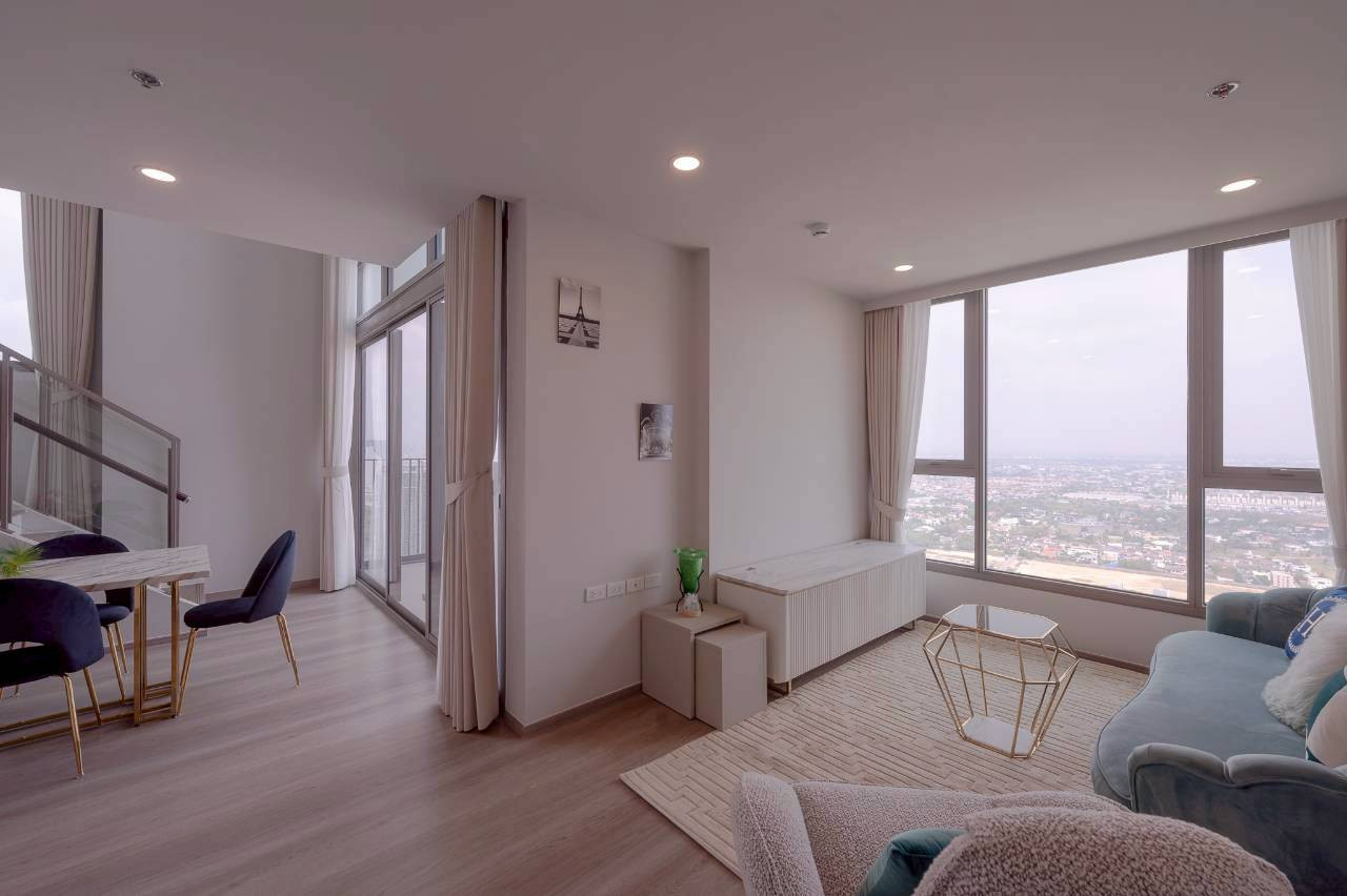 🌿 Duplex 3 ห้องนอน ชั้น 45 พื้นที่ 132 ตร.ม. | Whizdom The Forestias – Destinia