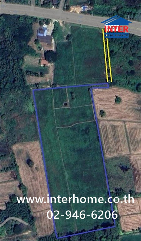 Empty land 24 rai 97 sq m. land near Plaeng Yao Market, Chachoengsao, Highway 3304. (Ban Pho - Plaeng Yao Line) Asian Highway 19, Plaeng Yao, Chachoengsao
