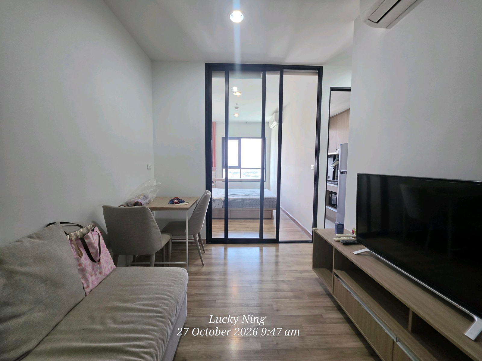 🧡For rent: Niche Mono Sukhumvit-Bearing, condo near BTS Bearing, 5 minute walking distance, there is Ton Sai Market, next to BTS 7-11 in the project, make an appointment to view at 065-451-9256 Ning.
