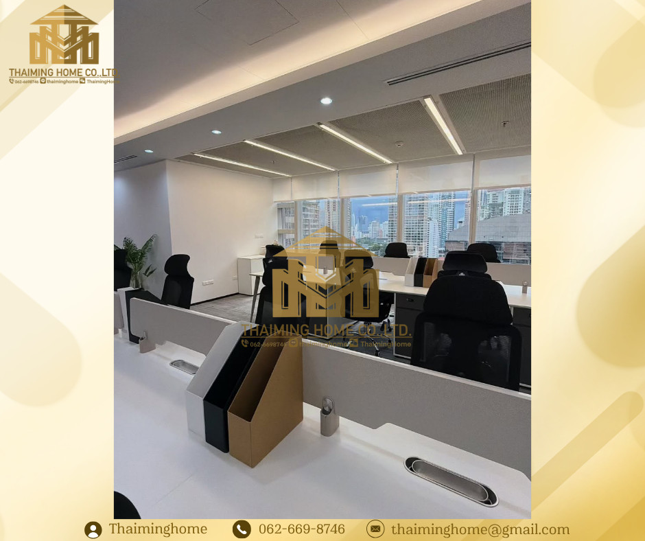 Office for rent, office 138 sq m., with furniture, Lumpini, near Ploenchit BTS, Chidlom, Nana (TO8-4426) – รูปที่ 3