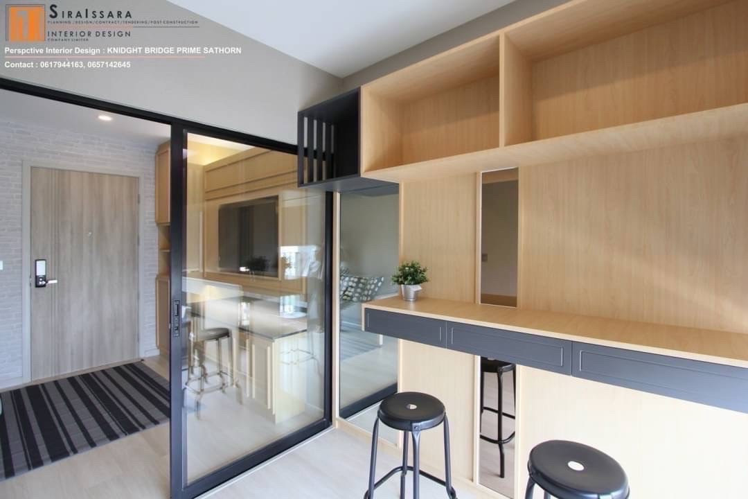 🔥Rent at  Knightsbridge Prime Sathorn 🔥1BR 1BR.🔥 23,000 🔥35sqm. 🔥Floor23 – รูปที่ 3