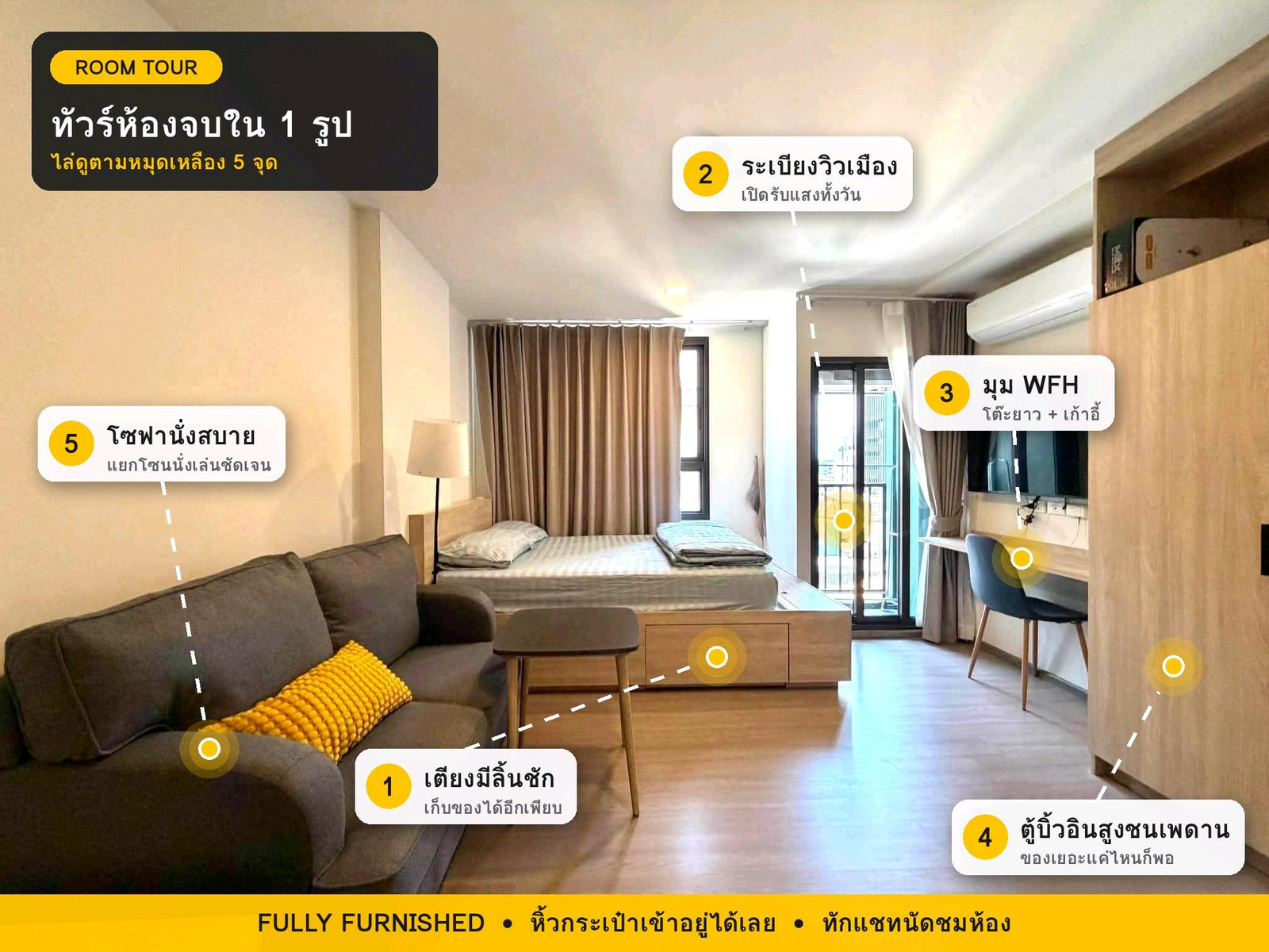 ✨ Beautiful room, fully decorated, ready to move in! 📍Near BTS Saphan Khwai ✨ Beautiful room, fully decorated, ready to move in! 📍Near BTS Saphan Khwai