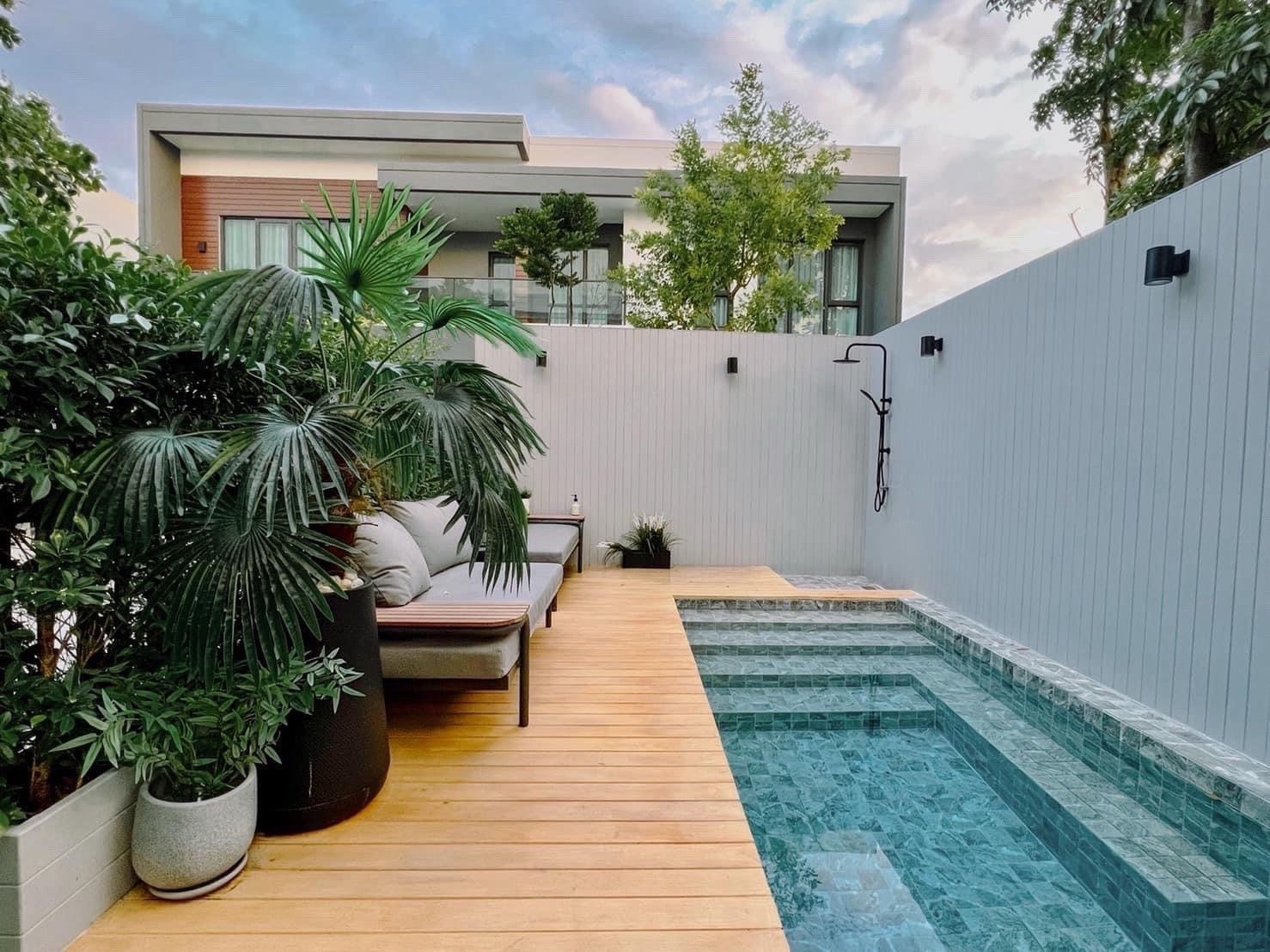 ให้เช่าบ้านหรูPool Villaใกล้ทางด่วน เดินทางสะดวก