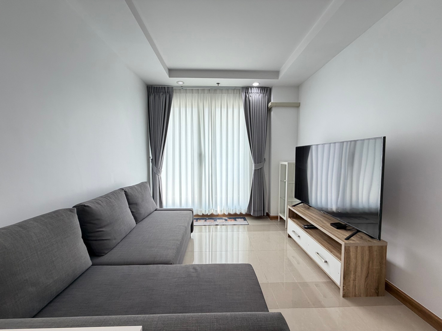 Condo for rent, fully furnished, ready to move in ✨ near MRT Cultural Center : Supalai Wellington : 1 bedroom near Esplanade. and train market