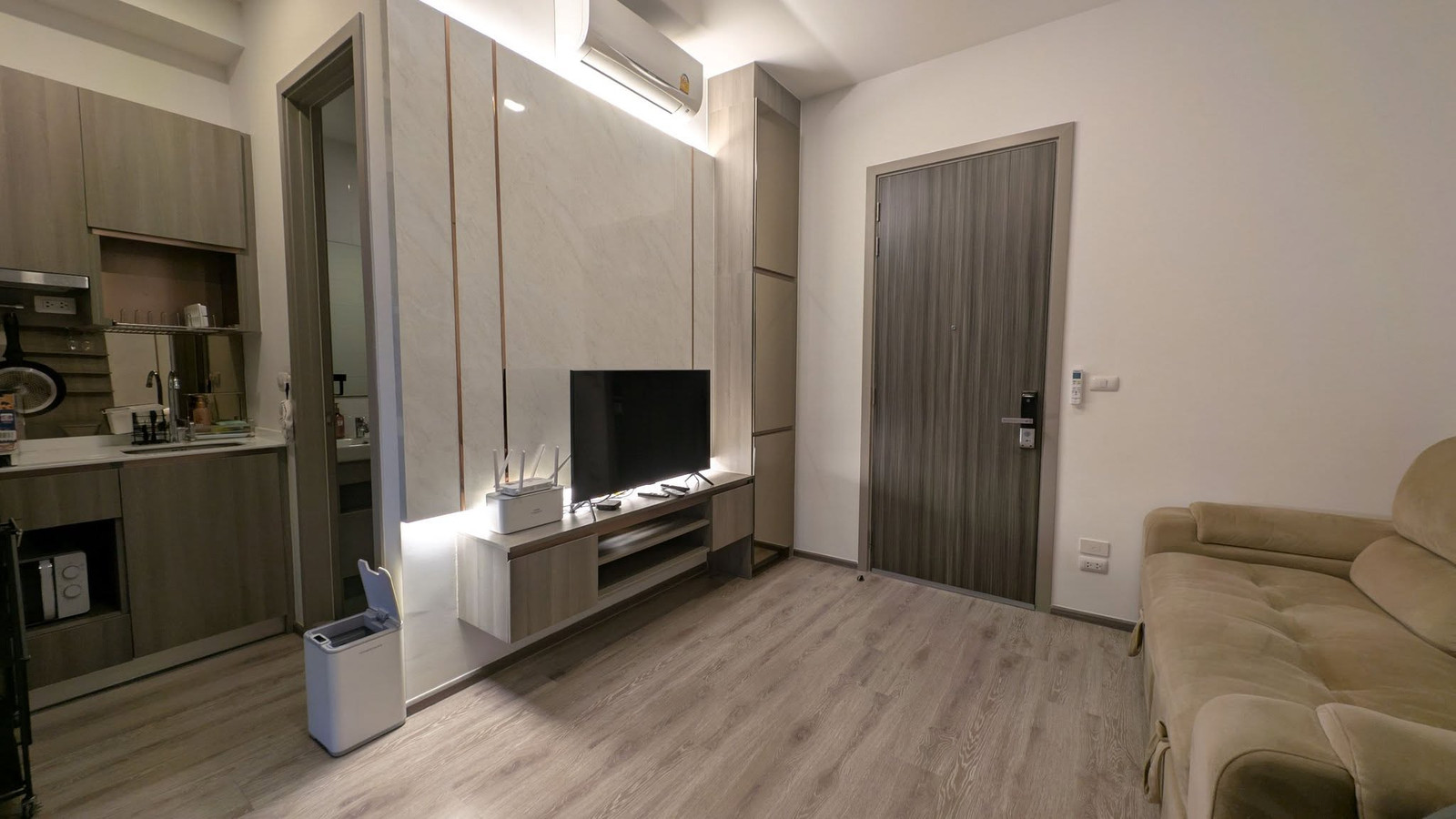 🏙️ ให้เช่าคอนโด KnightsBridge Prime Onnut (ไนท์บริดจ์ ไพร์ม อ่อนนุช) | ถนนสุขุมวิท 77 💰 ค่าเช่า 27,000 บาท/เดือน 📐 1 ห้องนอน • ขนาด 34.5 ตร.ม. • ชั้น 46 – รูปที่ 2