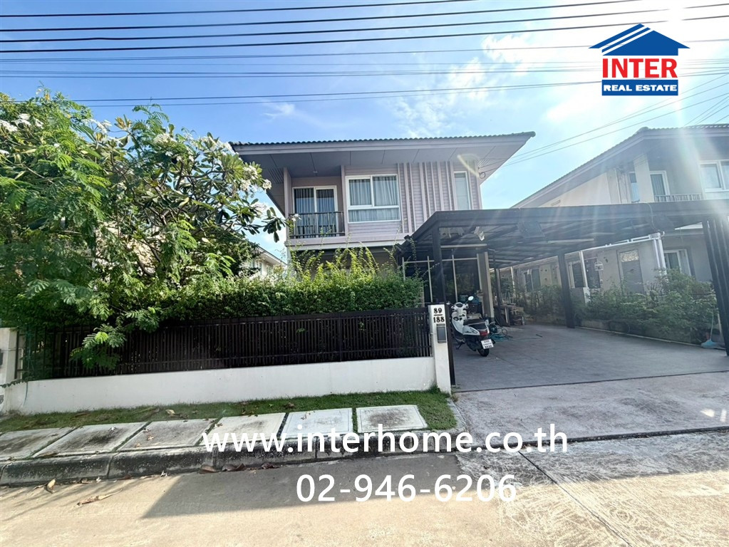 บ้านเดี่ยว 2 ชั้น 50 ตร.ว. หมู่บ้านคณาสิริบางนา ใกล้มหาวิทยาลัยเอแบค ซอยเอแบคบางนา ถนนบางนา-ตราด กม.26 บางบ่อ สมุทรปราการ  – รูปที่ 2