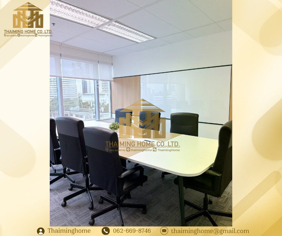 Office for rent, office 142 sq m., with furniture, Lumpini, near Ploenchit BTS, Chidlom, Nana (TO8-4226) – รูปที่ 3