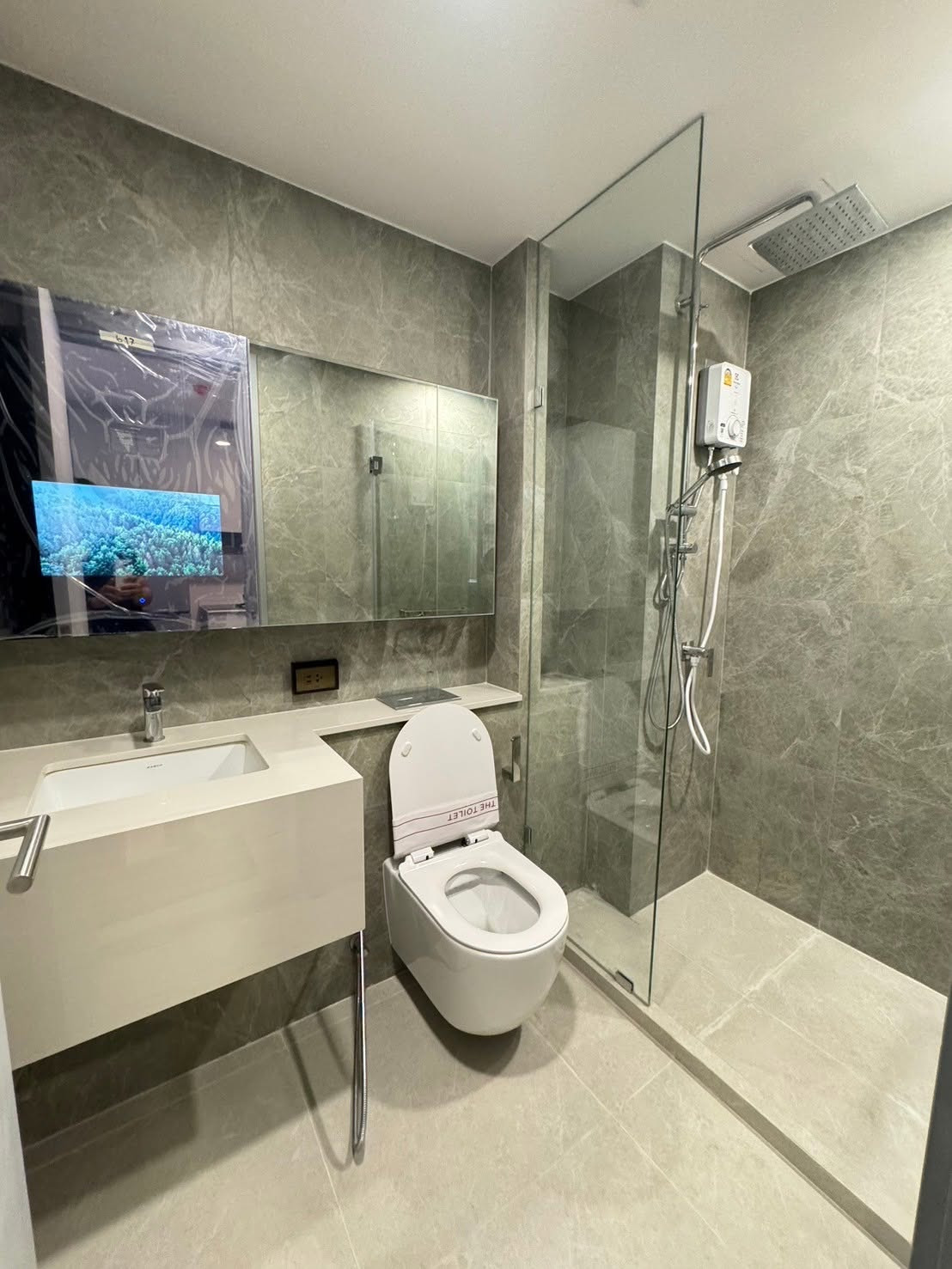 For rent, Soho Bangkok Ratchada, new room, beautifully decorated, ready to move in, convenient travel, near MRT Huai Khwang 150 meters. – รูปที่ 4