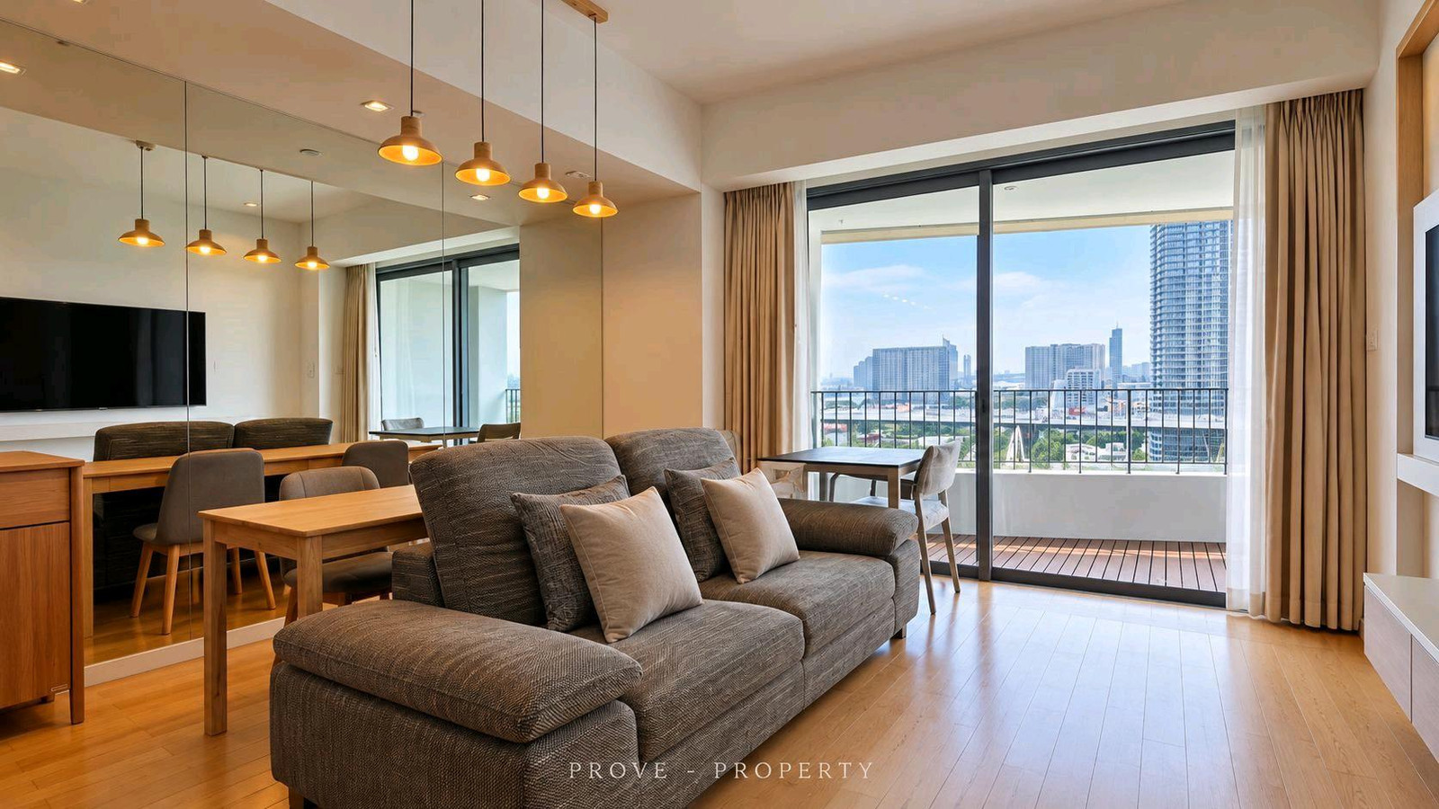 Renovated High Floor 1-Bedroom Condo for Rent 58 SQ.M. | The Pano Rama 3 | 086-929-9929 – รูปที่ 3