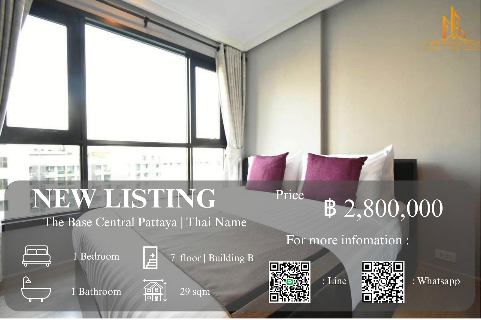 🏖️ FOR SALE | THE BASE CENTRAL PATTAYA 🏙️ 🏖️ FOR SALE | THE BASE CENTRAL PATTAYA 🏙️