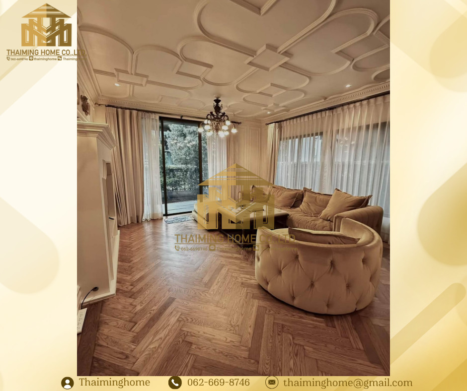ให้เช่า บ้านเดี่ยว 2ชั้น 4-5 ห้องนอน 4ห้องน้ำ 3ที่จอดรถ เศรษฐสิริ กรุงเทพกรีฑา โครงการ2 กรุงเทพฯ (TH8-10026) – รูปที่ 4