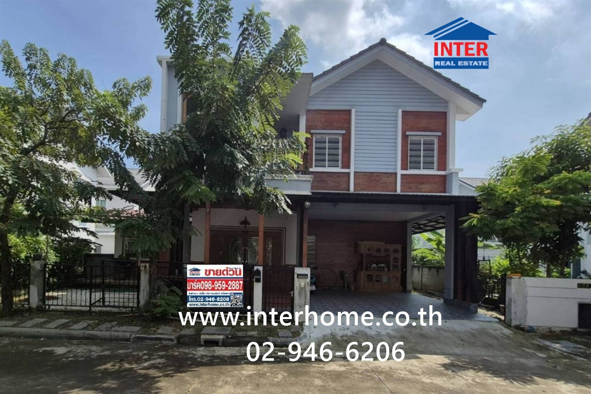 บ้านเดี่ยว 2 ชั้น 59.1 ตร.ว. หมู่บ้านอิคอนเนเจอร์ พระราม2 - เทียนทะเล ใกล้วัดหัวกระบือ (หลวงพ่อโต) ซอยเทียนทะเล19 ถนนพระราม2 ถนนบางขุนเทียน เขตบางขุนเทียน กรุงเทพมหานคร 