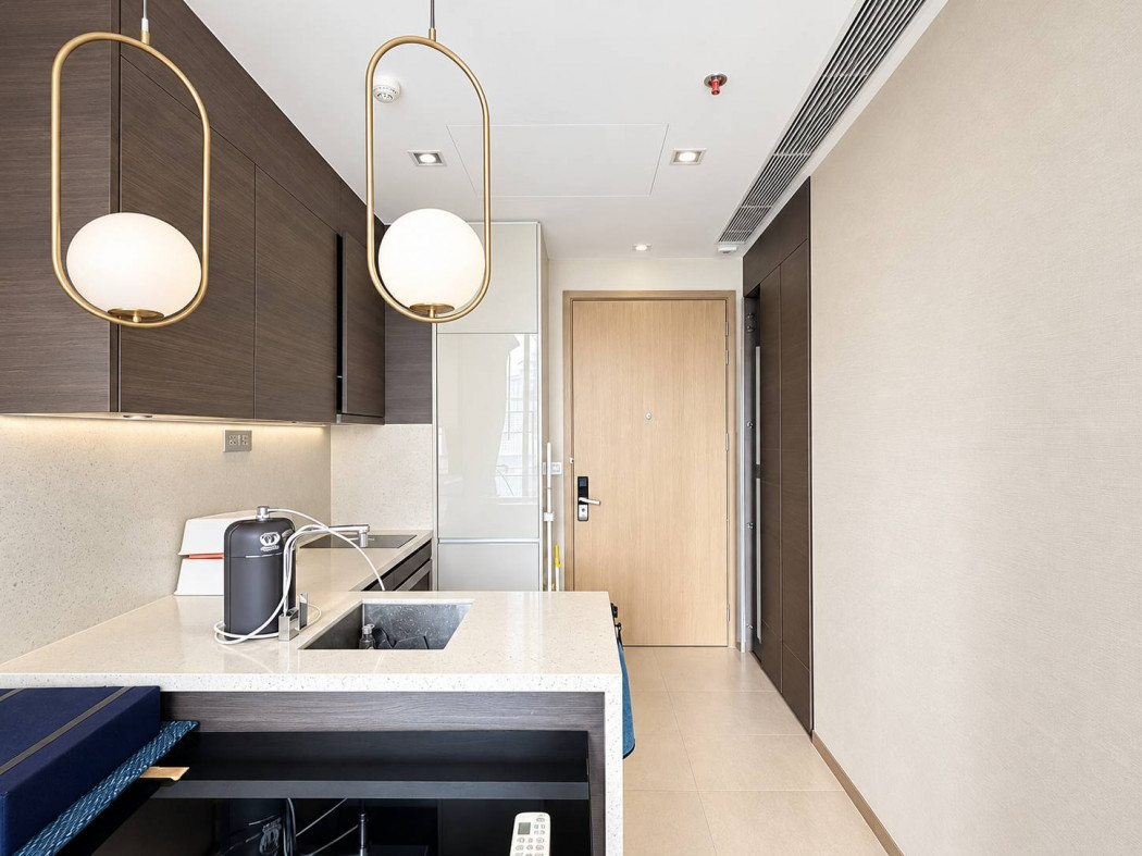 ให้เช่า คอนโด The Esse Asoke 37 ตรม แต่งสวย ชั้นสูง วิวเมือง ใกล้ BTS อโศก 37 ตรม 1 นอน – รูปที่ 3