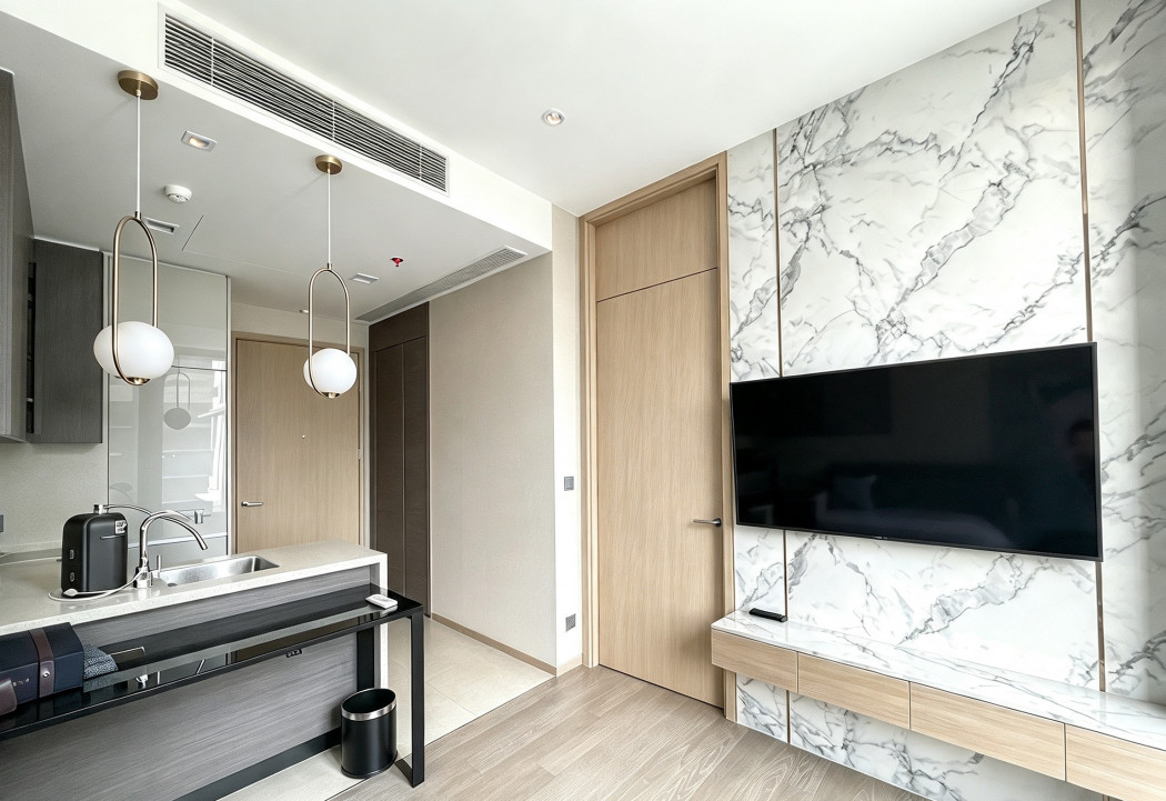 ให้เช่า คอนโด The Esse Asoke 37 ตรม แต่งสวย ชั้นสูง วิวเมือง ใกล้ BTS อโศก 37 ตรม 1 นอน – รูปที่ 4