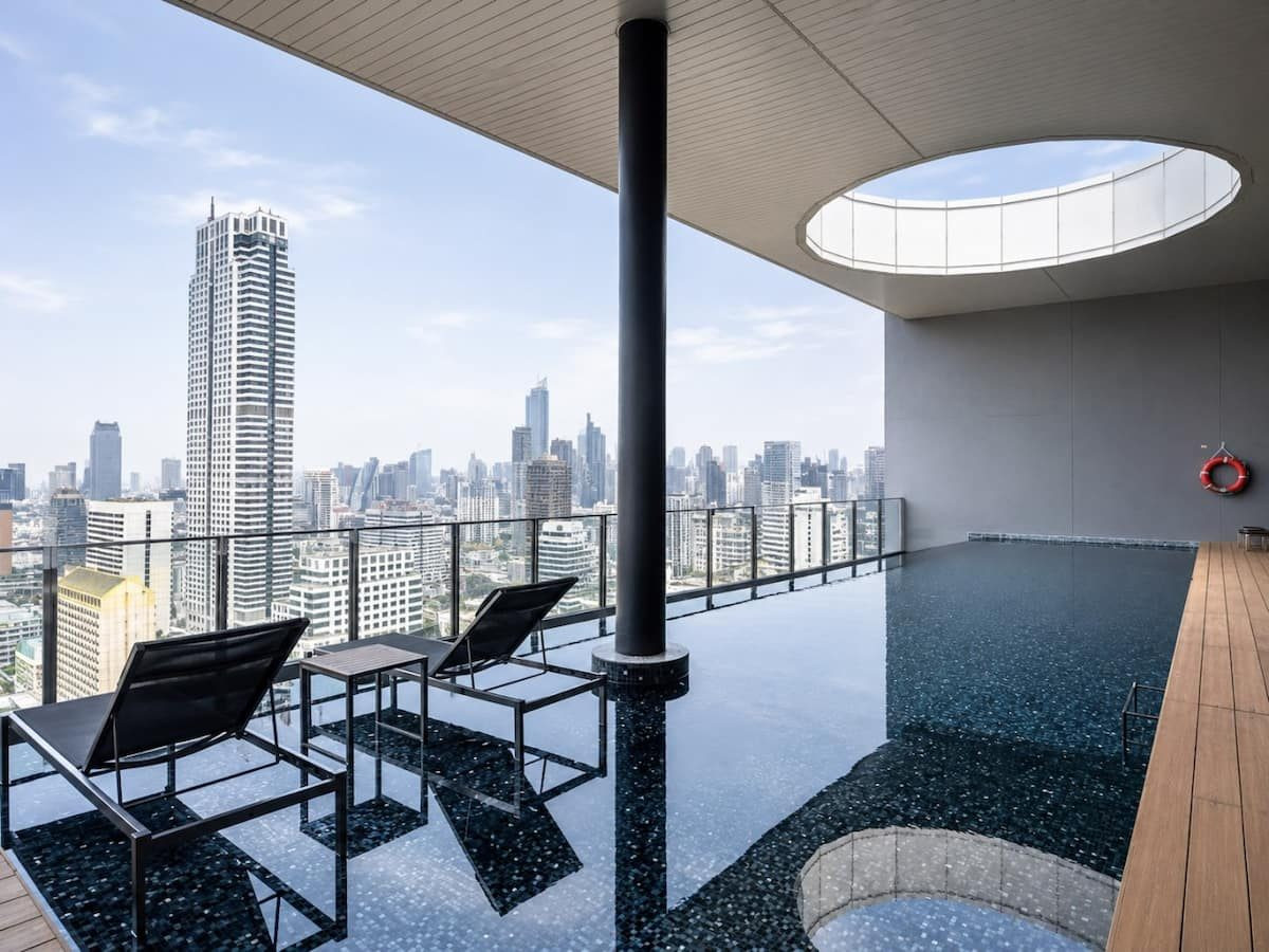 🏙️ Noble Revo Silom | Short-Term Rental | บริการครบครัน 🛏️ | ขนาด 38 ตร.ม. | ใกล้ BTS สุรศักดิ์ 🚆✨ – รูปที่ 4