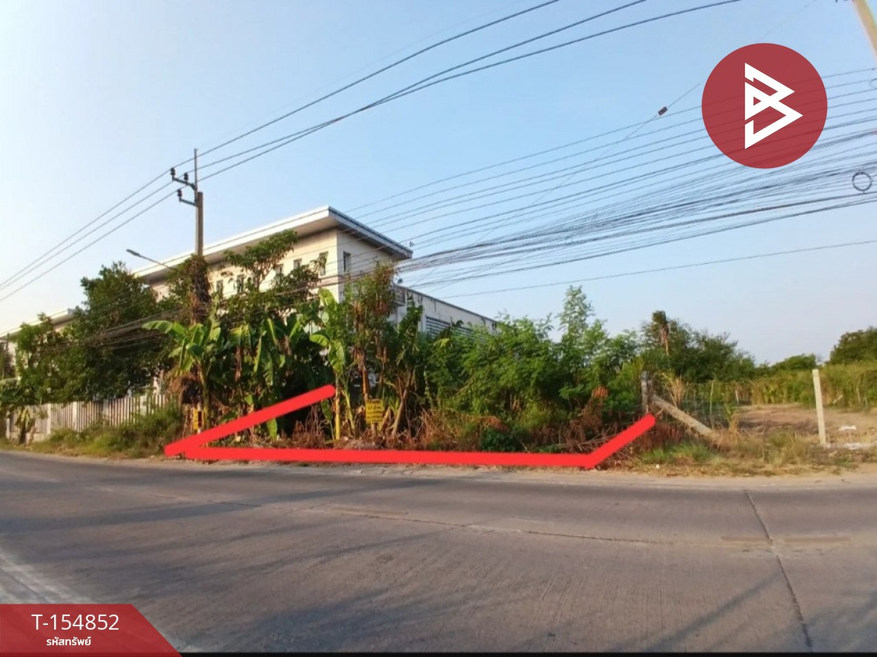 Land for sale, area 165.4 square meters, Bang Yai, Nonthaburi, good location. – รูปที่ 2