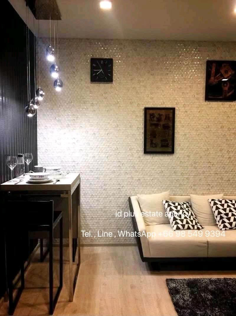 Condo with Pet friendly for Sale/Rent 🐈 1 bedroom 1 bathroom for 30 sq.m On 16th floor. fully furnished and electrical appliances. Walk 9 mins. To The Commons Thonglor. Sale Only for 7.5MB. / Rental Only for 25,000 / M. – รูปที่ 4