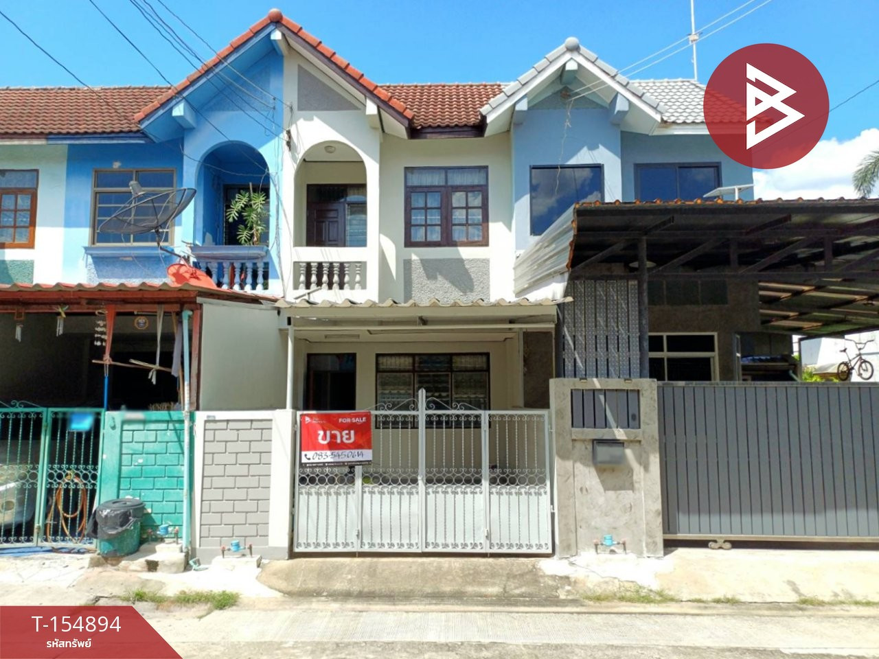 Townhouse for sale Suksan Village 1, Phetkasem 90, Phasi Charoen, Bangkok
