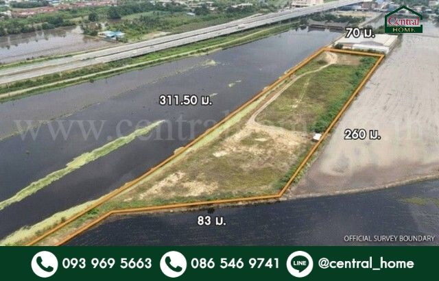 Land, Khlong Yong Subdistrict, Phutthamonthon District, 10 rai 1 ngan, already filled, near M 81.