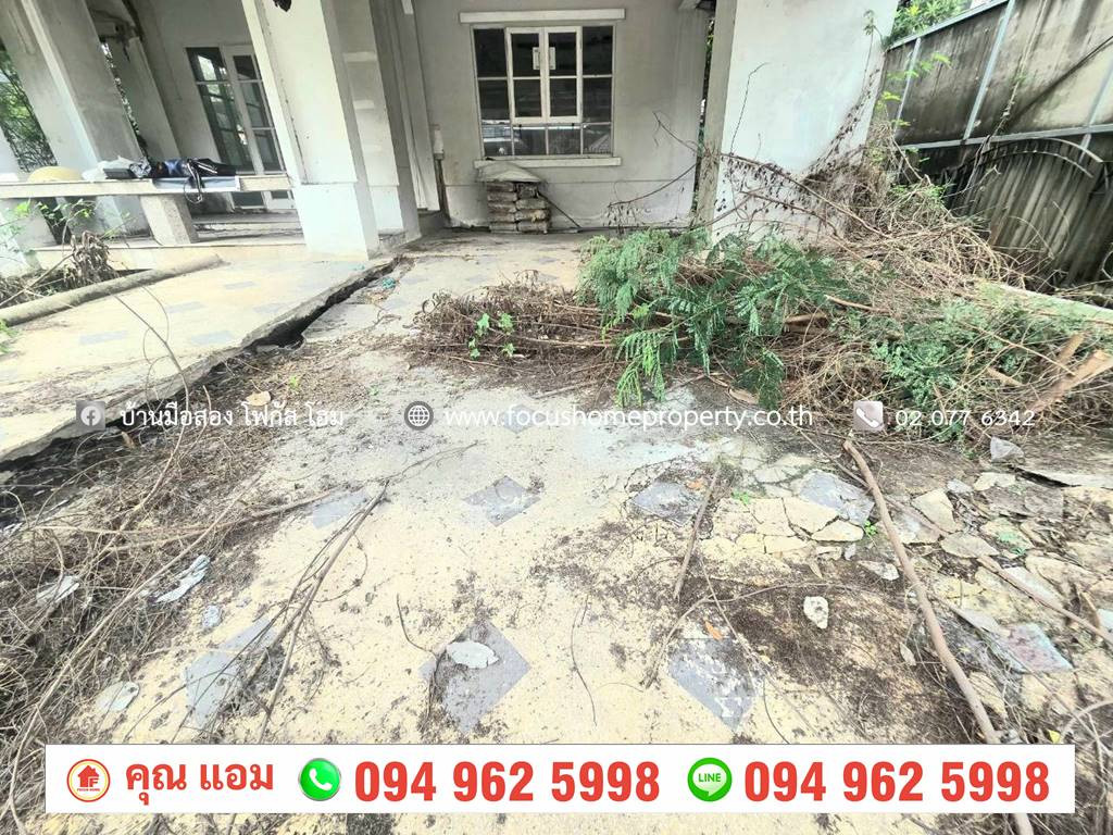 Single house for sale, Manthana Village, Thonburirom, Pracha Uthit 129. – รูปที่ 4