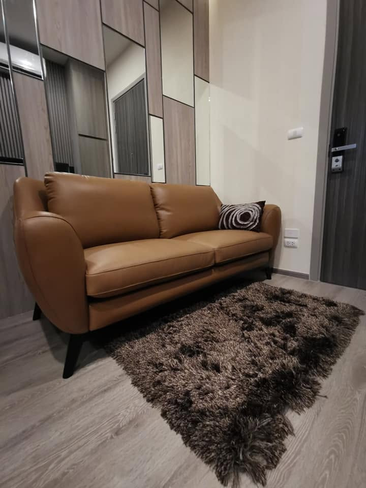 🏙️ Condo for rent KnightsBridge Prime Onnut (KnightsBridge Prime Onnut)|Beautiful room, 17th floor, river view 💰 Rent only 16,000 baht/month 📐• Size 28 sq m. • 17th floor, river view, no buildings blocking it. – รูปที่ 4