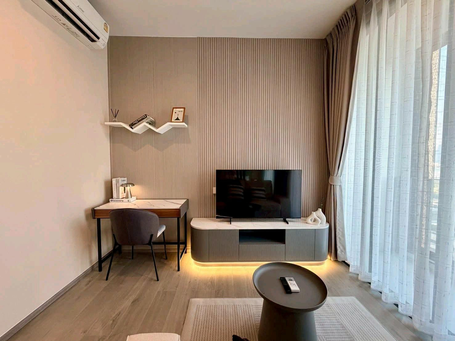 ✨️Best Price of this Building ✨️ 𝗧𝗵𝗲 𝗔𝗱𝗱𝗿𝗲𝘀𝘀 𝗦𝗶𝗮𝗺-𝗥𝗮𝘁𝗰𝗵𝗮𝘁𝗵𝗲𝘄𝗶 | studio | 31.64 sqm.|❤️ 25,000 THB❤️ Accept 6 month contract  – รูปที่ 2
