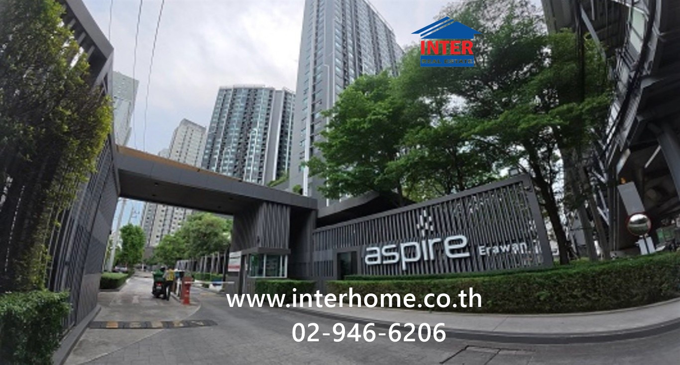 Condominium 29.54 sq m. Aspire Erawan Tower B, next to BTS Chang Erawan. Soi Sukhumvit Soi 2, Sukhumvit Road, Mueang Samut Prakan, Samut Prakan – รูปที่ 3