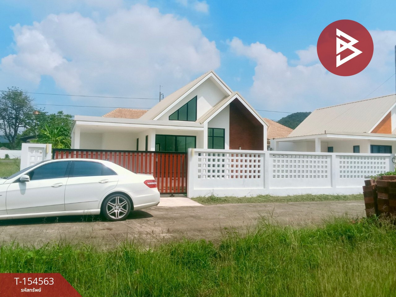 Beautiful detached house for sale, area 80 sq m, Hin Kong Subdistrict, Mueang Ratchaburi, Nordic style. – รูปที่ 2
