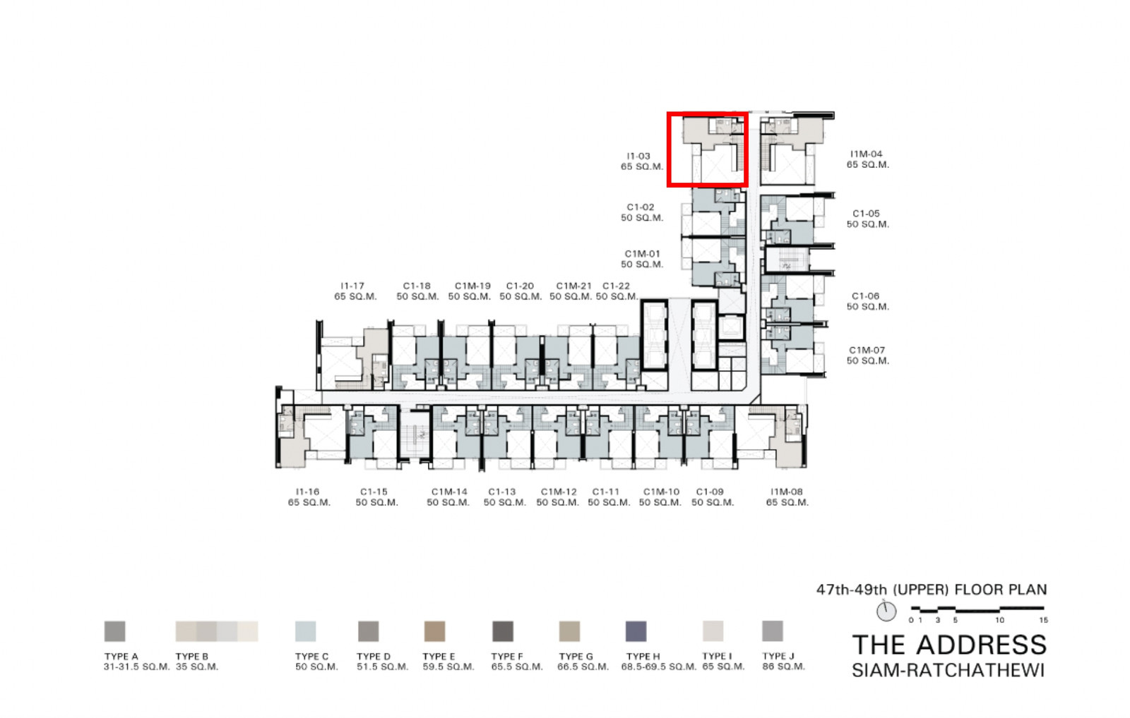 ขาย 2 ห้องนอน 2 ชั้น The Address Siam Ratchathewi