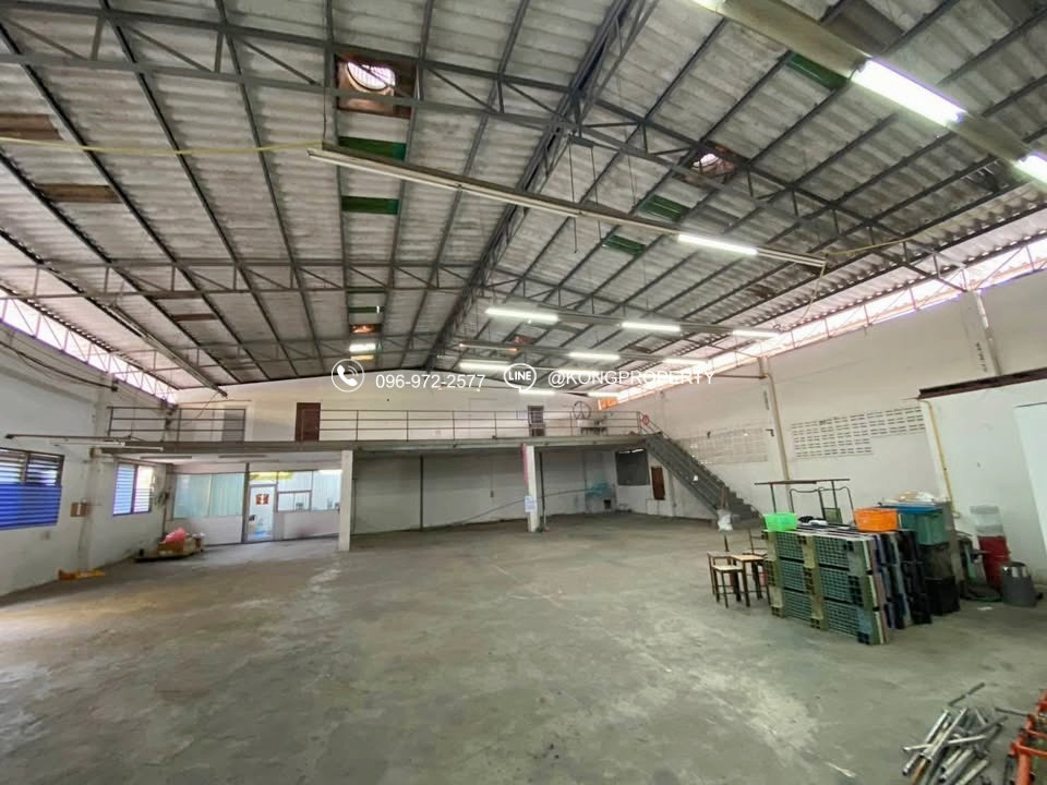 Warehouse for rent, Ekkachai - Bang Bon, Bangkok, 450 sq m., near Bang Bon Temple.