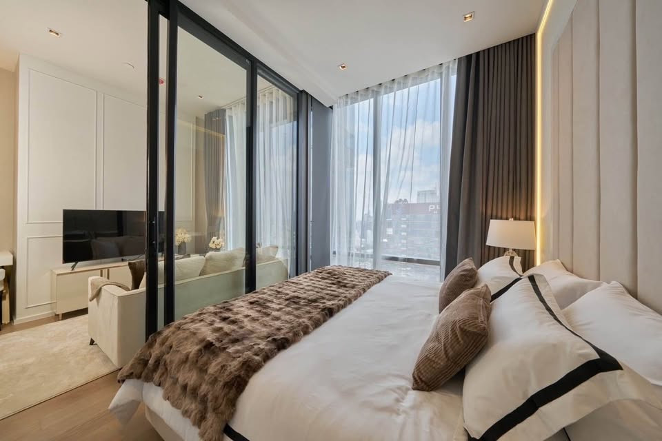 Condo for rent Ashton Silom 📍 1 bedroom, 1 bathroom, 33 sq m. 📍 36th floor with balcony Condo for rent Ashton Silom 📍 1 bedroom, 1 bathroom, 33 sq m. 📍 36th floor with balcony