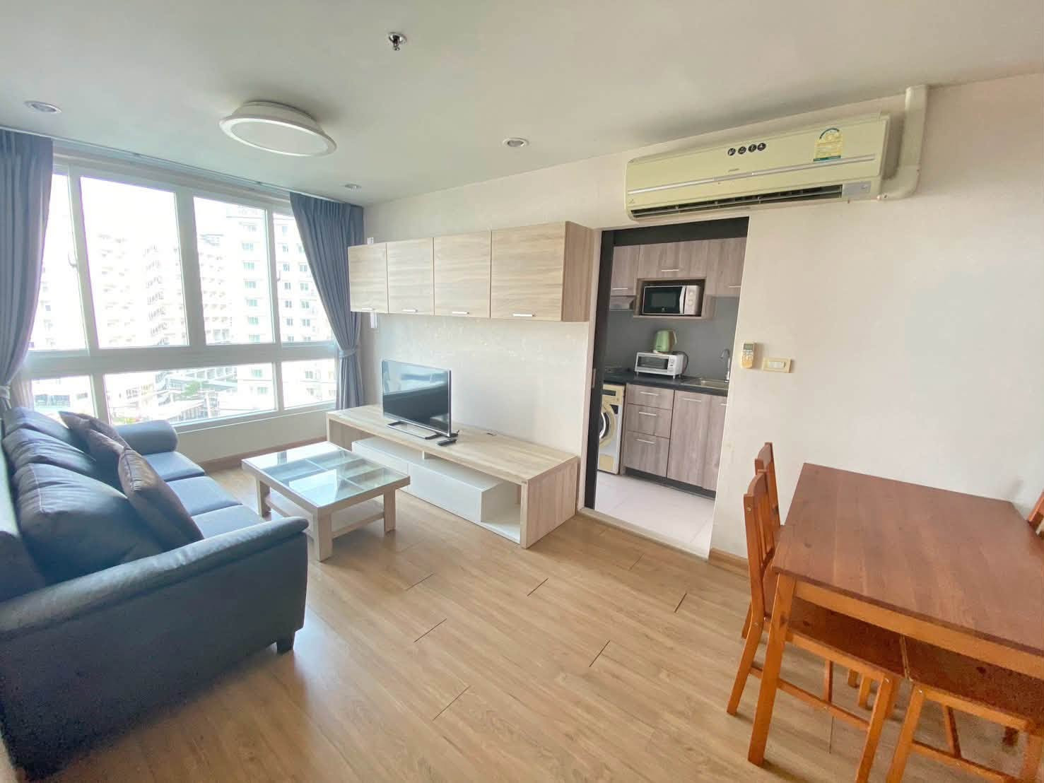 [Sea view, 2 bedrooms, only 2.9 million!] For sale: Ladda Condo View, Si Racha, 62 sq.m., 7th floor