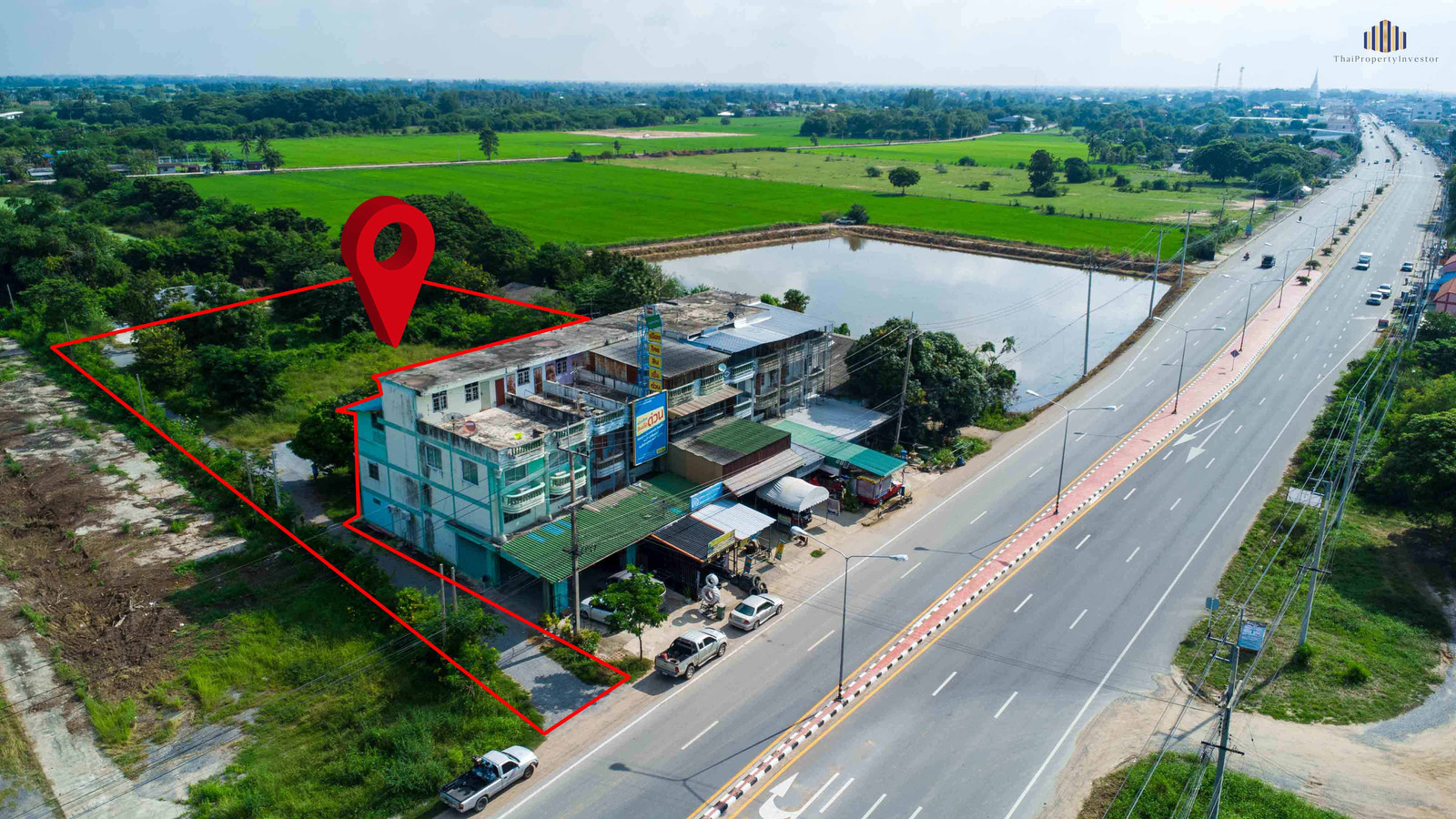 ขายด่วน! ที่ดินทำเลทอง 2 ไร่ 1 งาน 82 ตร.วา ติดถนนทางหลวง 3264 (ดอนเจดีย์-สระกระโจม) สุพรรณบุรี รูปแปลงสวย เหมาะสำหรับต่อยอดธุรกิจและการลงทุน! 