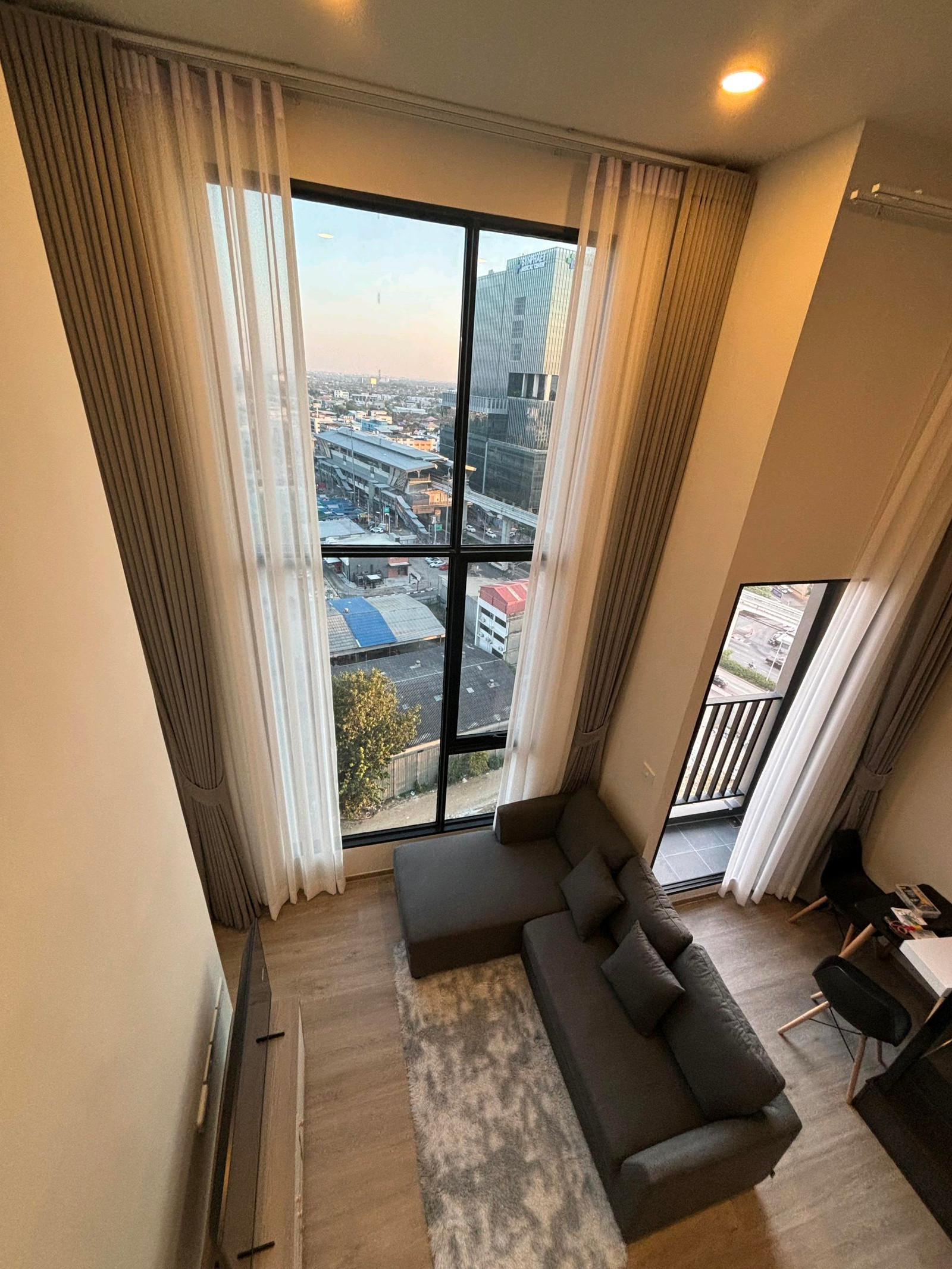 For rent: The Origin Plug&Play Ramintra, Building A, 12th floor, corner room, Duplex style. – รูปที่ 2