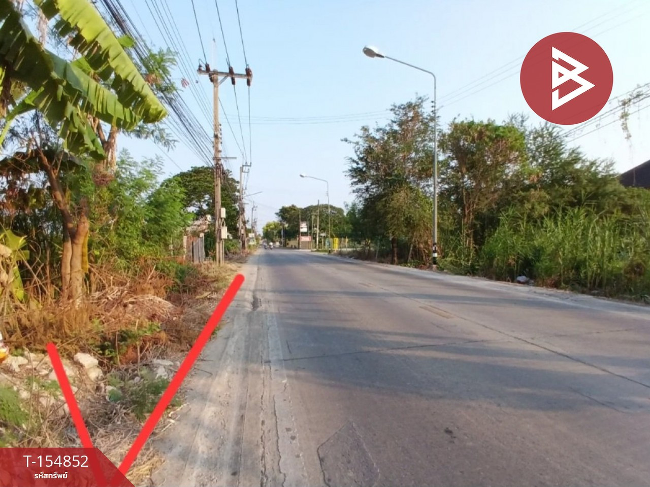 Land for sale, area 165.4 square meters, Bang Yai, Nonthaburi, good location. – รูปที่ 4
