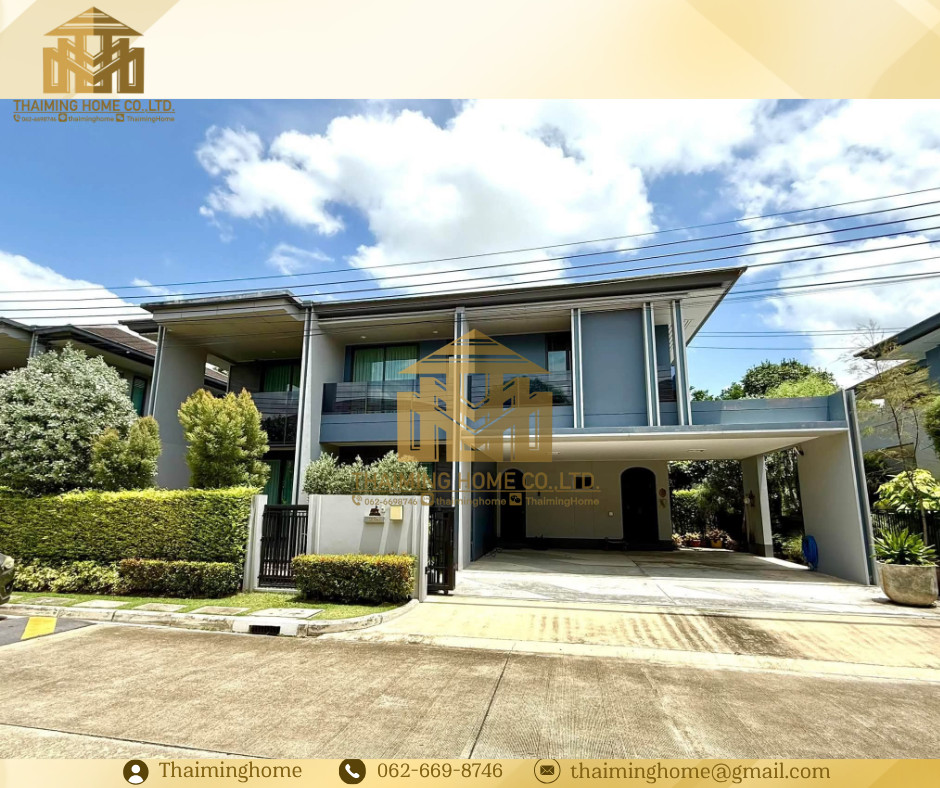 For rent, 2-story detached house, 4-5 bedrooms, 4 bathrooms, 3 parking spaces, Setthasiri Krungthep Kreetha, Project 2, Bangkok (TH8-10026) For rent, 2-story detached house, 4-5 bedrooms, 4 bathrooms, 3 parking spaces, Setthasiri Krungthep Kreetha, Project 2, Bangkok (TH8-10026)
