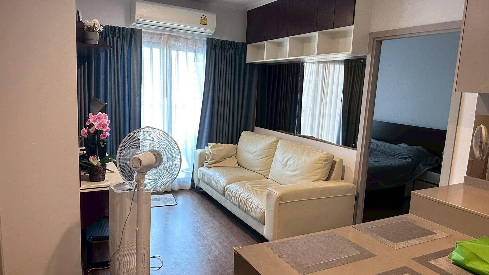 P-3145 🔥🔥There is a bathtub, beautiful room, next to BTS Bang Chak, for rent! Condo Ideo Sukhumvit 93 ready to move in.