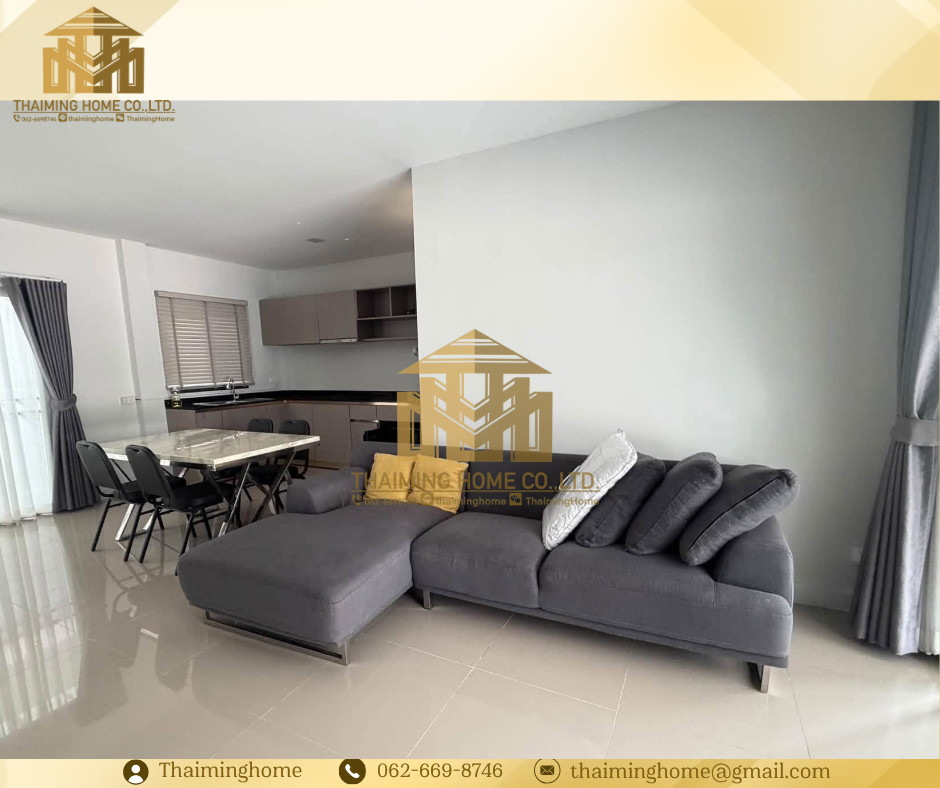 2-story townhome for rent, Pleno Sukhumvit-Bangna 2, size 132 sq m, 3 bedrooms (TT6-2326） – รูปที่ 2