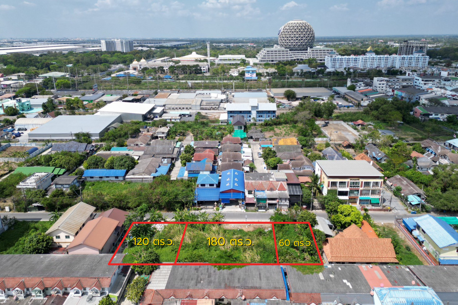 📣 Land for sale 60-180 sq m, Khlong 3, Soi Khlong Sam 6/5, good location near Thai market ❗🔥 📣 Land for sale 60-180 sq m, Khlong 3, Soi Khlong Sam 6/5, good location near Thai market ❗🔥