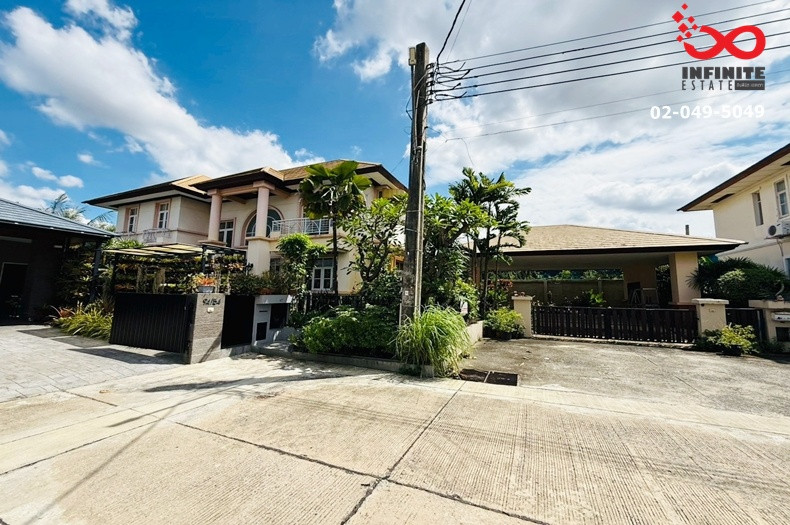 2-story detached house for sale, 115.4 sq m, Narasiri Watcharaphon, Bang Khen, behind Watcharaphon Road, near the expressway.