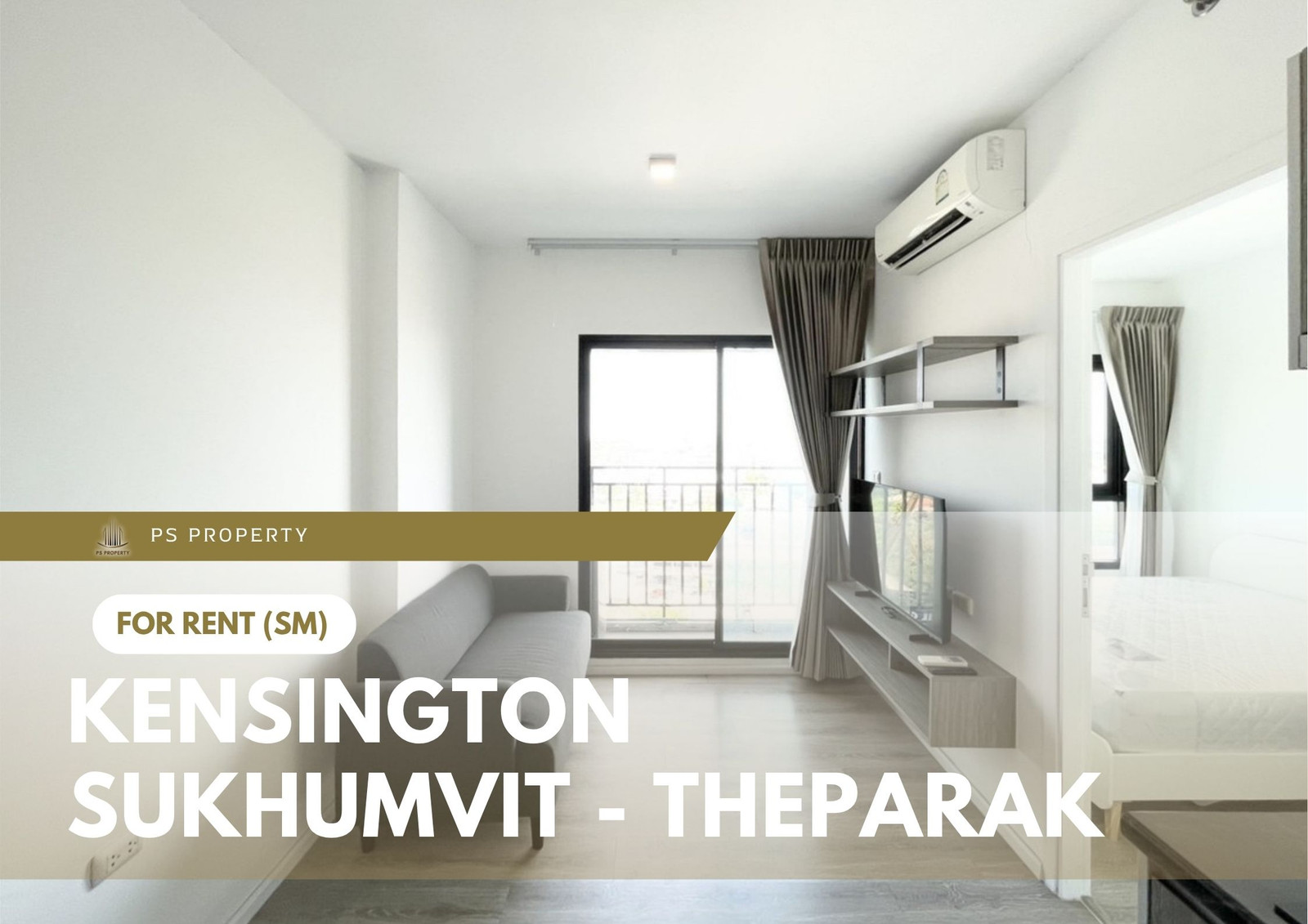 ให้เช่า 📍 Kensington Sukhumvit - Theparak 📍เฟอร์นิเจอร์ และ เครื่องใช้ไฟฟ้าครบ ใกล้ BTS สำโรง
