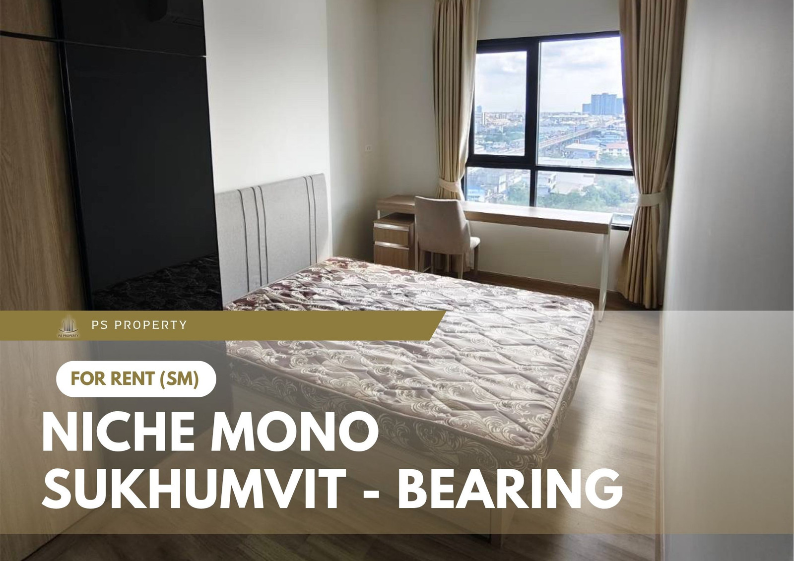 ให้เช่า ✨ Niche Mono Sukhumvit - Bearing ✨ เฟอร์นิเจอร์ และ เครื่องใช้ไฟฟ้าครบ ใกล้ BTS แบริ่ง